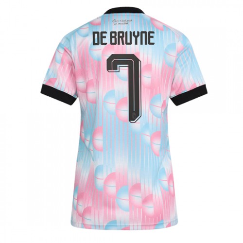 Belgie Kevin De Bruyne #7 Dámské Venkovní Dres MS 2026 Krátkým Rukávem Belgie Kevin De Bruyne #7 Dámské Venkovní Dres MS 2026 Krátkým Rukávem
